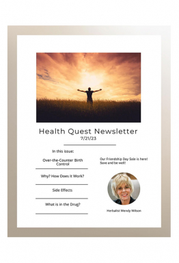 HEALTH QUEST E-MAIL NEWSLETTER