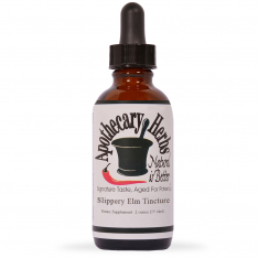 SLIPPERY ELM TINCTURE -Soothes & Stops Diarrhea Fast